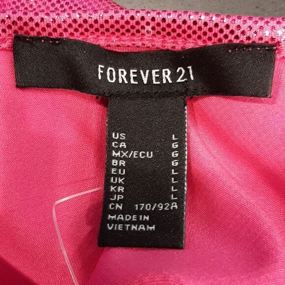 Forever 21 Shiny Pink Dress - Picture 5 of 13
